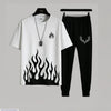 2pc Mens Micro Plain Track Suit