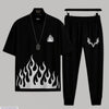 2pc Mens Micro Plain Track Suit