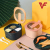 4 In 1 Spice Boc With Spoons- Easy to Use and Durable Materials for Enhanced Organization