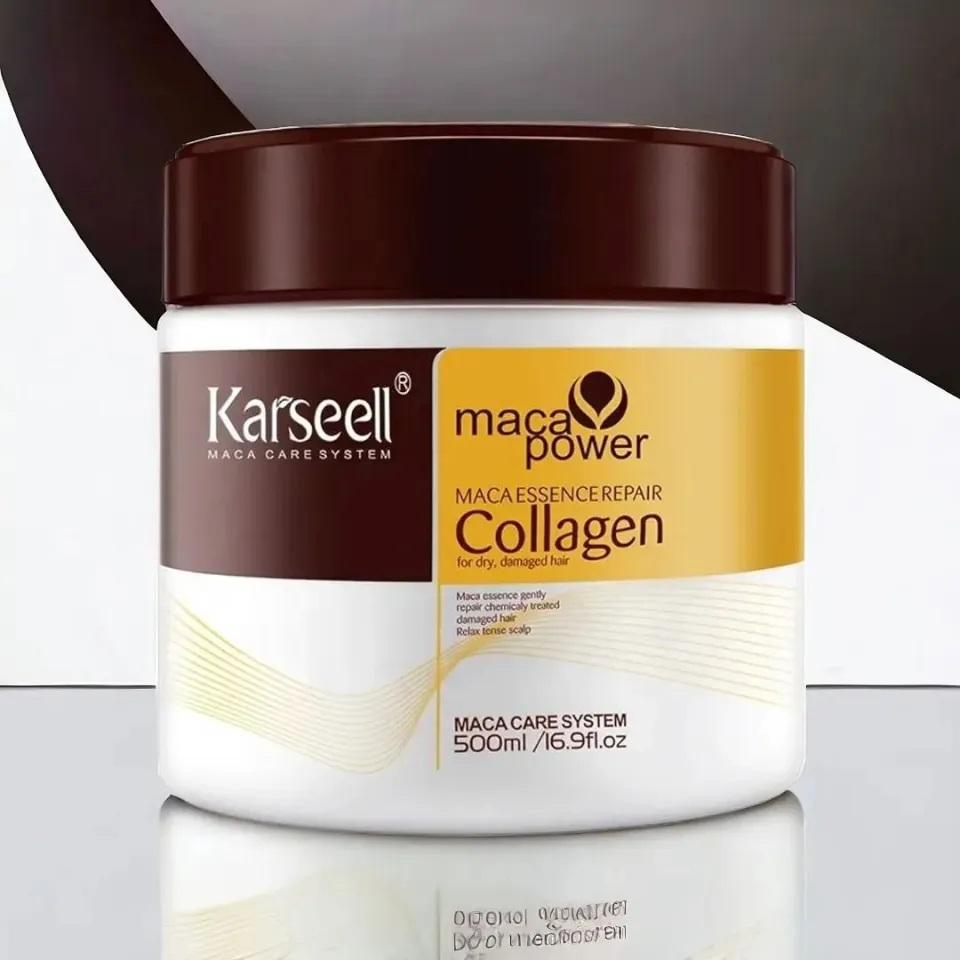 Karseell Hair Mask Collagen Treatment hair Cream-Argan oil & Maca Essence 500ML