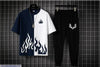 2pc Mens Polyester Printed Tracksuit