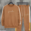 2 pc Mens Fleece Plain Tracksuit