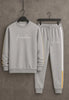 2 Pcs Men's Fleece Plain Track Suit