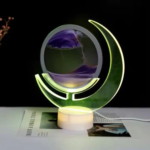 Abstract Art 3D Moving Sand Art