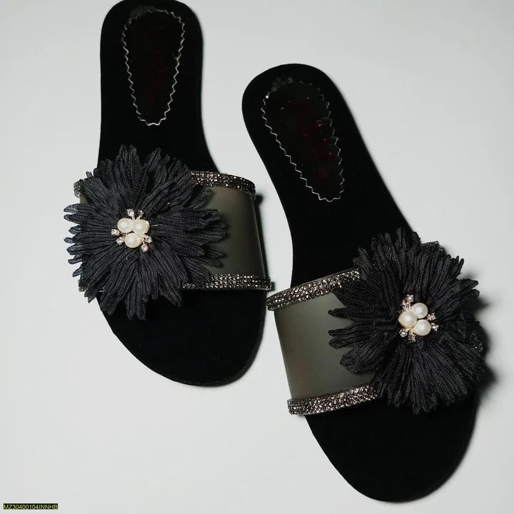 Women's Round Toe Shape PU Fabric Flats