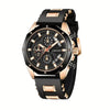 Men's Fashionable Silicone Strap Watch Multifunctional Calendar Sports Watch Wholesale One Piece Agency Shipment
