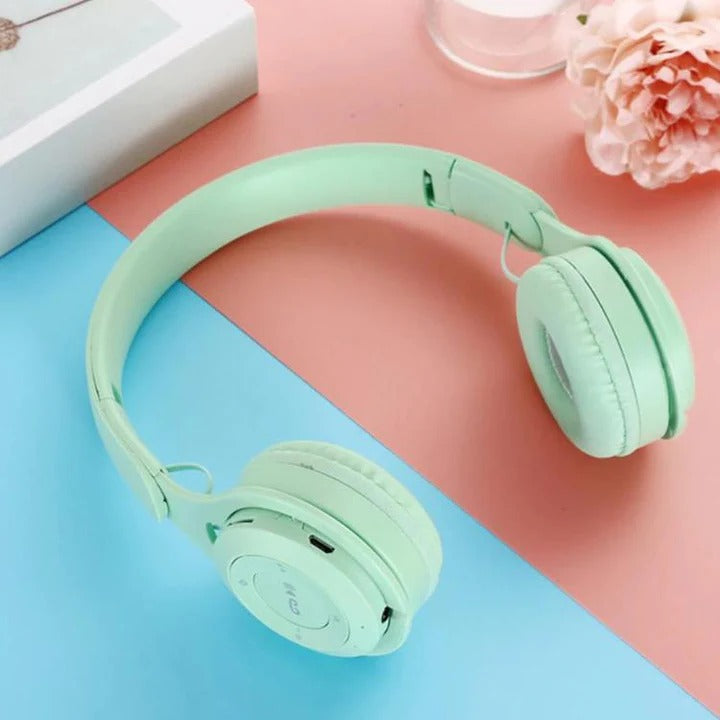 Green Super Bass Headphone