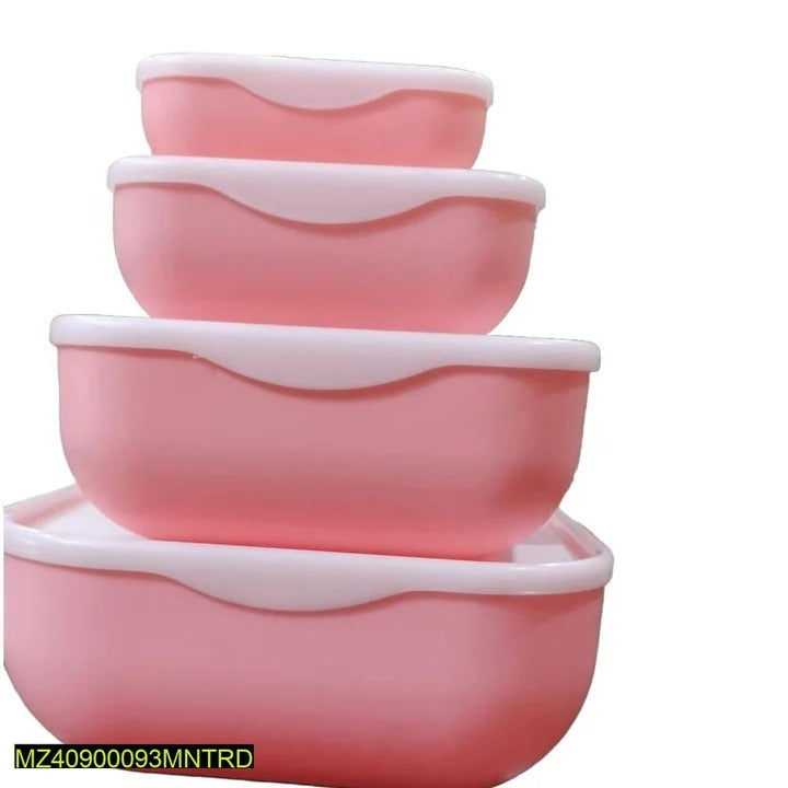 Food Storage Box Container, Pack Of 4