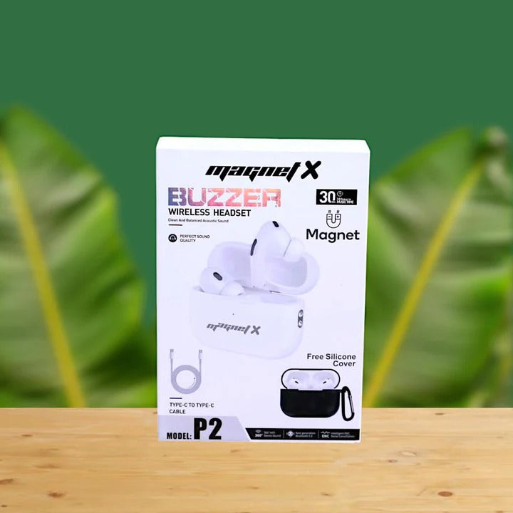 Wireless Airpods - White - Long-Lasting Battery With Fast Charge - 1 Pc