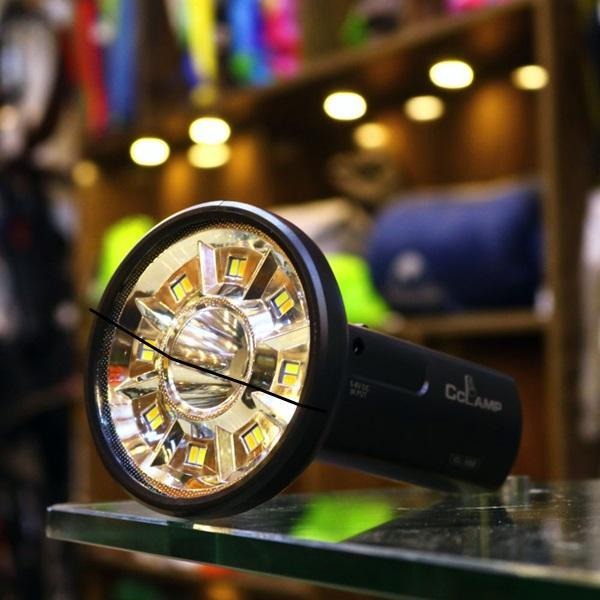Rechargeable LED Torch Light - Essential Camping Gear (1 Pcs)