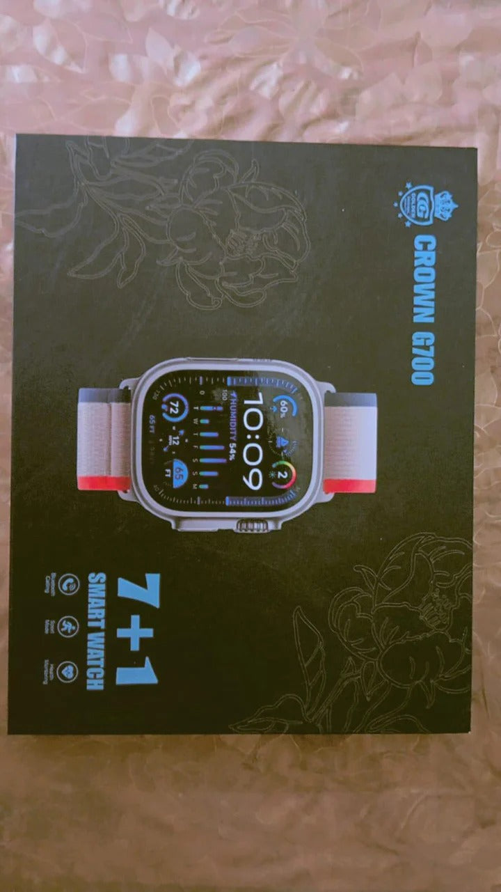 Smart Watch with 7 Pcs Colorful Wristbands - Ultimate Fitness Companion
