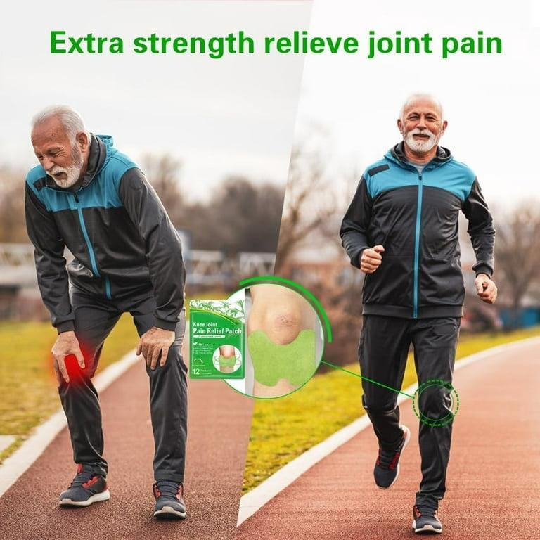 12 Pcs Clinically-Proven Knee Pain Relief Patch for Targeted Health Support
