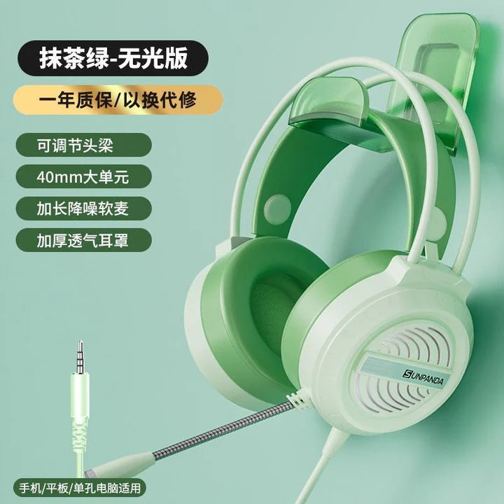 Computer headset headset e-sports game desktop notebook USB wired microphone Mobile Phone 7.1 channel