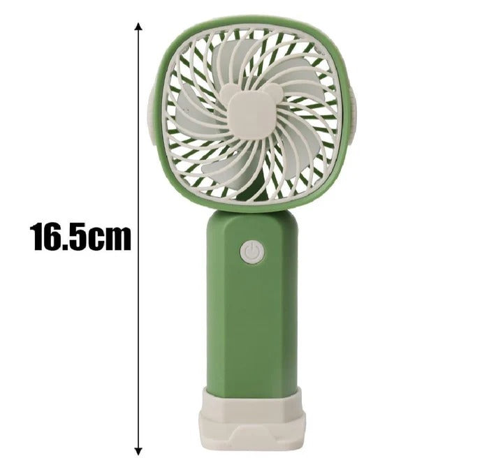 Multicolor Portable Mobile Phone Holder Fan - 1 Pcs