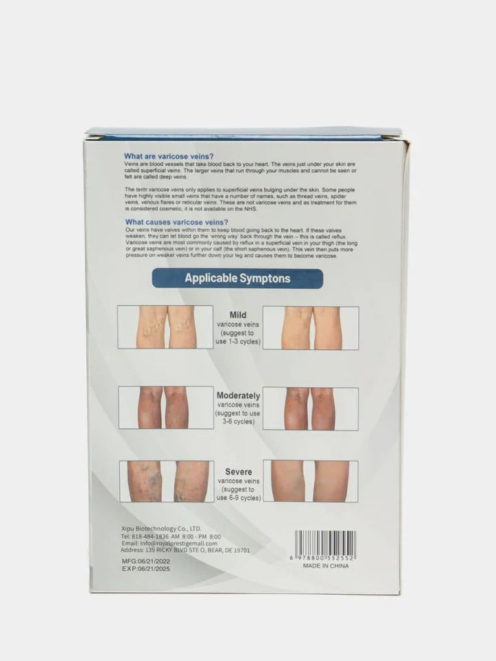 Clinically-Proven Varicose Veins Patch - 2 Pcs for Health and Wellness