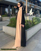 Georgette Plain Abaya With Stoller
